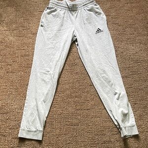 Women’s Adidas Light Gray Sweatpants